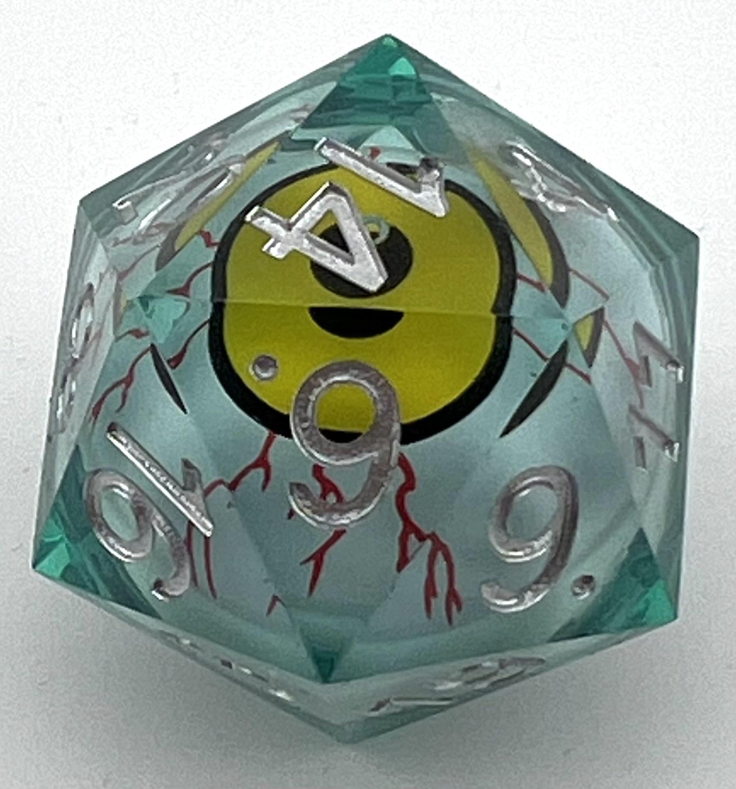 SL-31 Blue, Floating-Eyeball, Liquid-Core-Series, Sharp-Edged, Resin Die